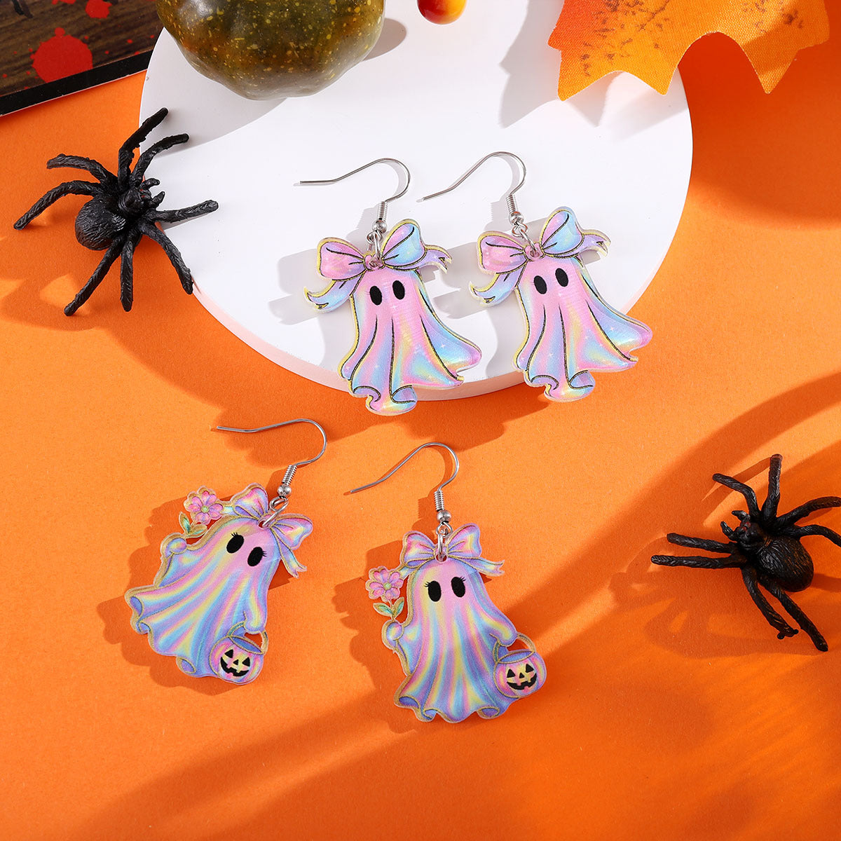 Wholesale various ghost acrylic earrings